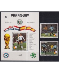 F-EX63644 PARAGUAY MNH 1982 CHAMPIONSHIP SOCCER FOOTBALL.