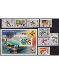 F-EX63645 REDONDA MNH 1982 SPAIN SOCCER FUTBOL FOOTBALL CHAMPIONSHIP.