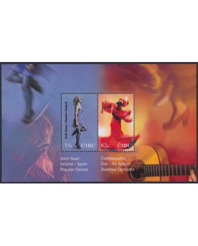 F-EX64286 IRELAND EIRE MNH 2008 JOINS ISSUE WITH SPAIN POPULAR DANCE FLAMENCO.