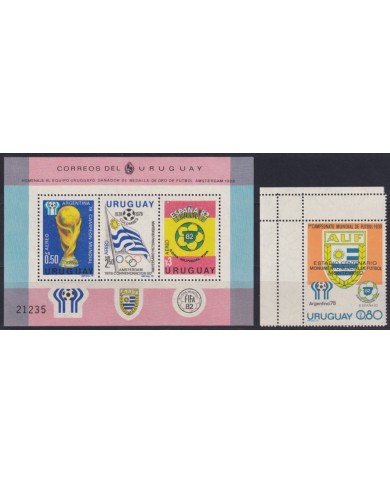 F-EX64251 URUGUAY MNH 1979 WORLD CHAMPIONSHIP SOCCER FOOTBALL.