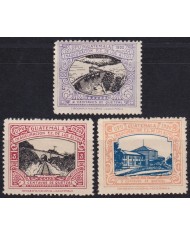 F-EX63836 GUATEMALA MH 1930 INAUGURATION LOS ALTOS TRAIN LOCOMOTIVE RAILROAD.