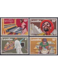 F-EX63548 LESOTHO MNH 1971 DIAMOND MINING MINERAL RAILWAYS TRAIN RAILROAD.