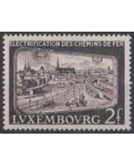 F-EX63545 LUXEMBURG MNH 1956 ELECTRIC RAILWAYS TRAIN LOCOMOTIVE RAILROAD FERROCARRIL.