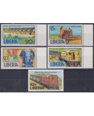 F-EX63404 LIBERIA MNH 1980 TOURISM HYDROELECTRIC RAILROAD IRON MINERALS.
