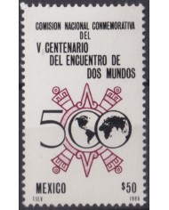 F-EX64467 MEXICO MNH DISCOVERY OF AMERICA COLON COLUMBUS.