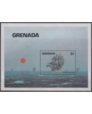 F-EX64480 GRENADA 1984 MNH DISCOVERY AMERICA SHIP BARCOS SPANISH GALEON.