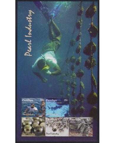 F-EX65026 PENRHYN IS MNH 2011 MARINE WILDLIFE PEARL INDUSTRY.