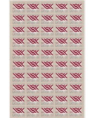 F-EX65037 LATVIJA 1990 RECOGNITION OF OLYMPIC LATVIA COMMITTEE SPECIAL SHEET OF 50.