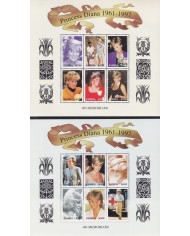 F-EX65041 ZAMBIA MNH 1997 PRINCESS DIANA IN MEMORIAM SPECIAL SHEET.
