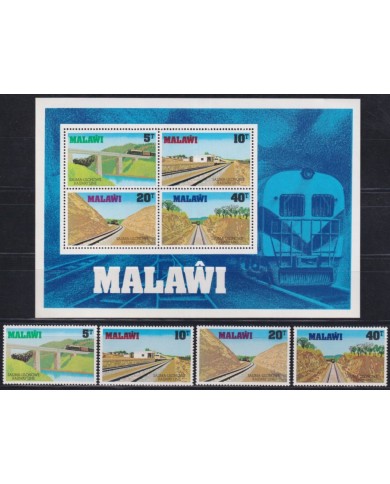 F-EX62870 MALAWI MNH 1979 RAILROAD TRAIN RAILWAYS LOCOMOTIVE FERROCARRIL.