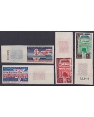 F-EX63964 MAURITANIA MNH 1965 IMPERF DEVELOPMENT TUNNEL RAILROAD TRAIN RAILWAYS LOCOMOTIVE FERROCARRIL