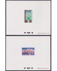 F-EX62894 MAURITANIA MNH 1965 DELUXE PROOF DEVELOPMENT TUNNEL RAILROAD TRAIN RAILWAYS LOCOMOTIVE FERROCARRIL