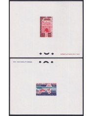 F-EX62894 MAURITANIA MNH 1965 DELUXE PROOF DEVELOPMENT TUNNEL RAILROAD TRAIN RAILWAYS LOCOMOTIVE FERROCARRIL
