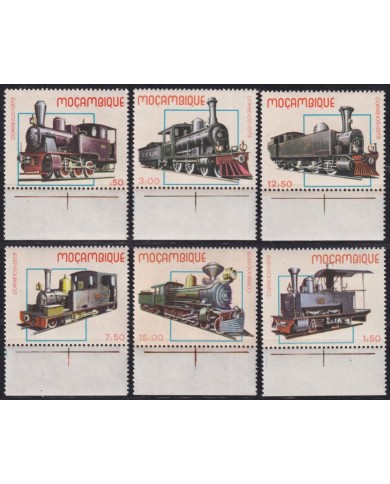 F-EX63427 MOZAMBIQUE MNH 1979 RAILROAD TRAIN RAILWAYS LOCOMOTIVE FERROCARRIL