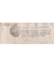 1803-PS-12 ESPAÑA SPAIN 1803 SEALLED PAPER REVENUE. SELLO 2º.