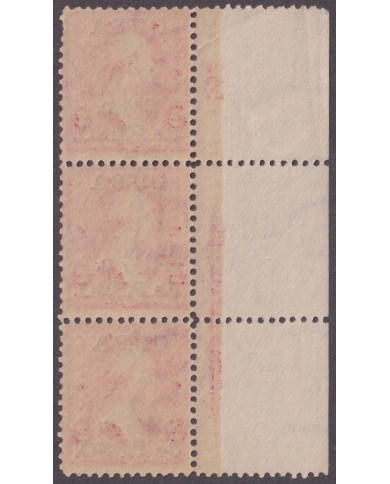 1899-759 CUBA US OCCUPATION 1899 2 ½ c MNH PLATE NUMBERS Nº594.