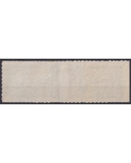 1915-45 CUBA REPUBLICA 1915 OFFICIAL SEALLED PAIR ERROR IMPERF HORIZONTAL. NO GUM.