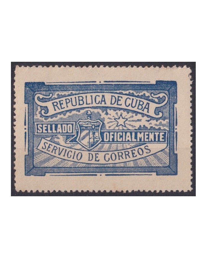 1921-22 CUBA REPUBLICA 1921 MNH OFFICIAL SEALLED ORIGINAL GUM.
