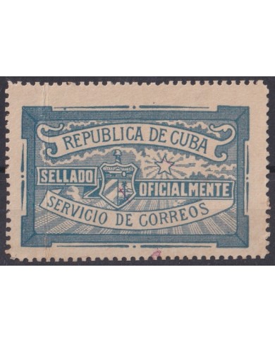 1921-23 CUBA REPUBLICA 1921 MNH OFFICIAL SEALLED ORIGINAL GUM.