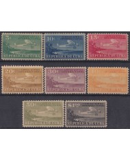 1930-115 CUBA REPUBLICA 1930 MLH INTERNATIONAL AIRMAIL SERVICE AVION AIRPLANE ORIGINAL GUM.