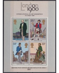 F-EX65177 ENGLAND UK GREAR BRITAIN MNH 1980 PENNY BLACK ROWLAND HILL.