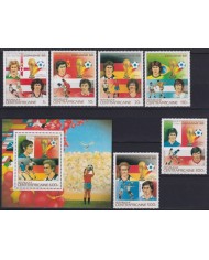 F-EX63638 CENTRAL AFRICA MNH 1983 WORLD CHAMPIONSHIP SOCCER FOOTBALL.