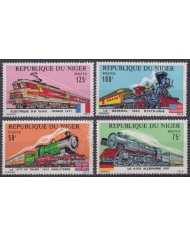 F-EX63442 NIGER MNH 1975 RAILROAD TRAIN RAILWAYS LOCOMOTIVE FERROCARRIL