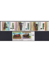 F-EX63461 PARAGUAY MH 1985 RAILROAD TRAIN RAILWAYS LOCOMOTIVE FERROCARRIL.