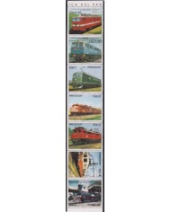 F-EX63464 PARAGUAY MNH 1980 RAILROAD TRAIN RAILWAYS LOCOMOTIVE FERROCARRIL.