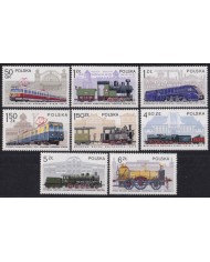 F-EX63985 POLAND MNH 1977 RAILROAD TRAIN RAILWAYS LOCOMOTIVE FERROCARRIL.
