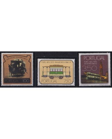 F-EX63978 PORTUGAL MNH 1973 CENT OPORTO TRANSPORT RAILROAD TRAIN RAILWAYS LOCOMOTIVE FERROCARRIL.