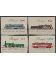 F-EX63473 PORTUGAL MNH 1981 RAILROAD TRAIN RAILWAYS LOCOMOTIVE FERROCARRIL.