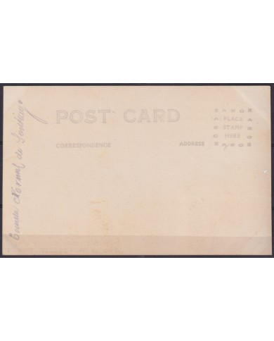 POS-1882 CUBA POSTCARD 1929 10c CAPITOL USE SANTIAGO DE CUBA. ESCUELA NORMAL.