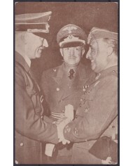 POS-1900 CUBA POSTCARD 1947 CAMPAÑ ESPAÑOLES ANTIFRANQUISTAS HITLER - FRANCO.