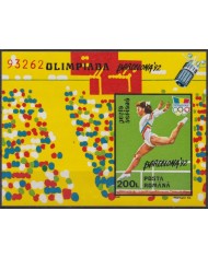 F-EX65176 RUMANIA MNH 1992 BARCELONA OLYMPIC GAMES GYMNASTICS.