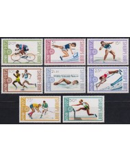 F-EX65163 ALBANIA MNH 1972 MUNICH OLYMPIC GAMES CYCLING ATHLETISM.
