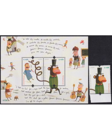 F-EX65430 PORTUGAL MNH 2010 EUROPA CEPT CHILDREN DRAWING BOOK.