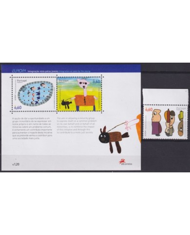 F-EX65410 PORTUGAL MADEIRA MNH 2006 EUROPA CEPT CHILDREN DRAWING.