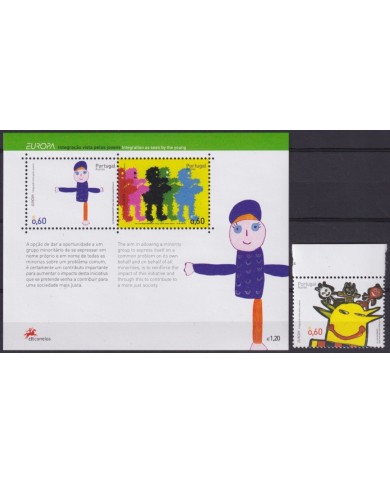 F-EX65411 PORTUGAL AZORES MNH 2006 EUROPA CEPT CHILDREN DRAWING.