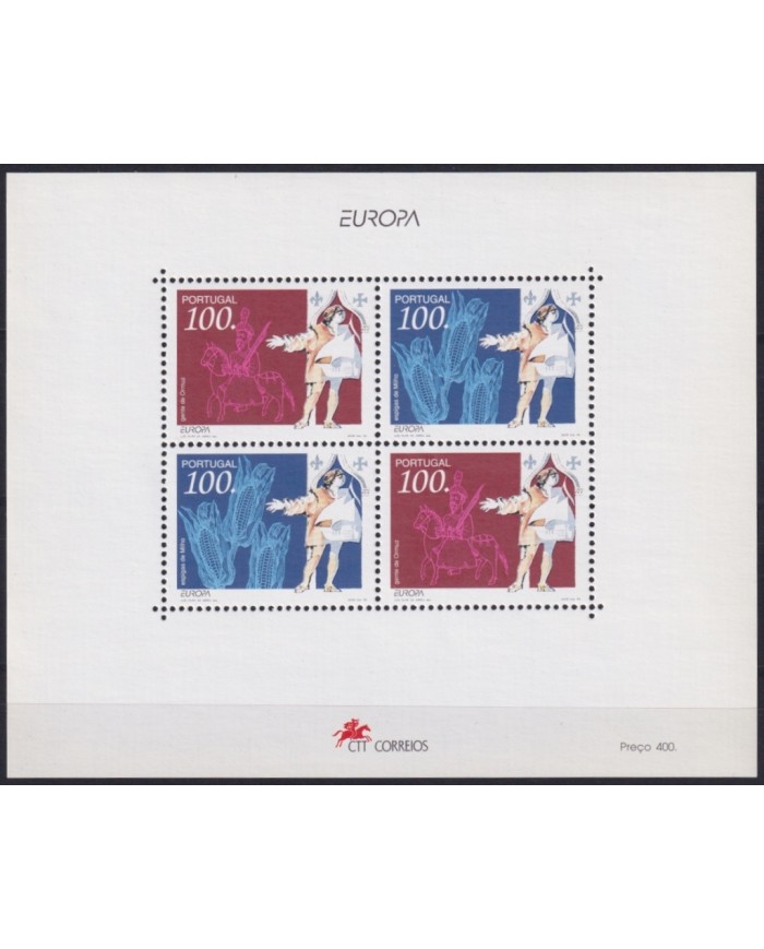 F-EX66013 PORTUGAL MNH 1994 EUROPA CEPT DISCOVERY CORN SHIP.
