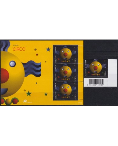 F-EX66068 PORTUGAL MADEIRA MNH 2002 EUROPA CEPT CIRCUS CLOWNS.