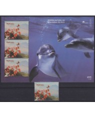 F-EX64765 BELARUS MNH 1999 EUROPA CEPT NATIONAL PARK FAUNA SHEET.