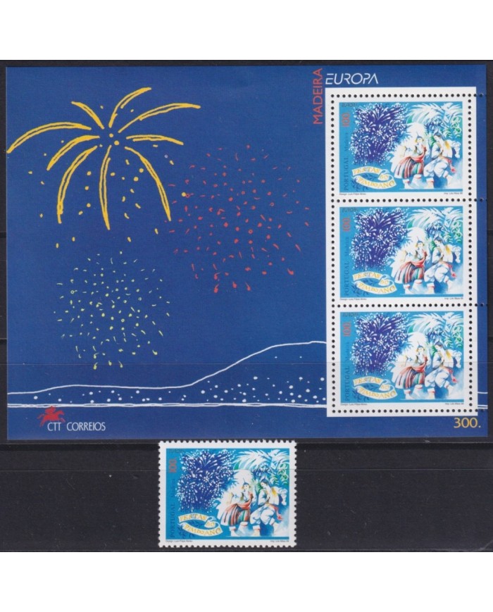 F-EX66020 PORTUGAL MADEIRA MNH 1998 EUROPA CEPT FESTIVAL & NATIONAL CELEBRATION.