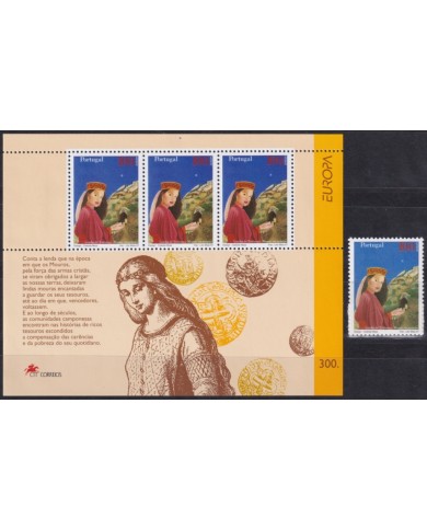 F-EX66016 PORTUGAL MNH 1998 EUROPA CEPT ANCIENT LEGENDS.