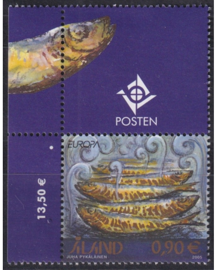 F-EX65586 ALAND MNH 2005 EUROPA GASTRONOMY FOOD FISH.