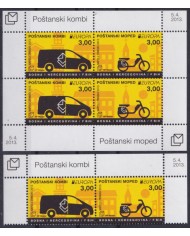 F-EX65711 GIBRALTAR MNH 2013 EUROPA CEPT POSTAL VEHICLES CAR.