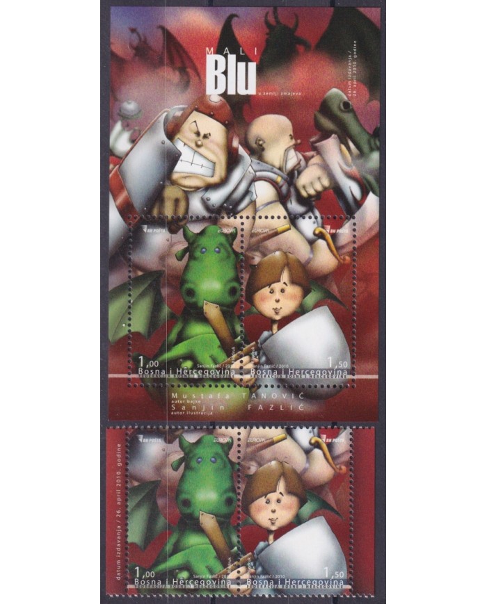 F-EX65779 BOSNIA & HERZEGOVINA MNH 2010 EUROPA TOYS CHILDREN.