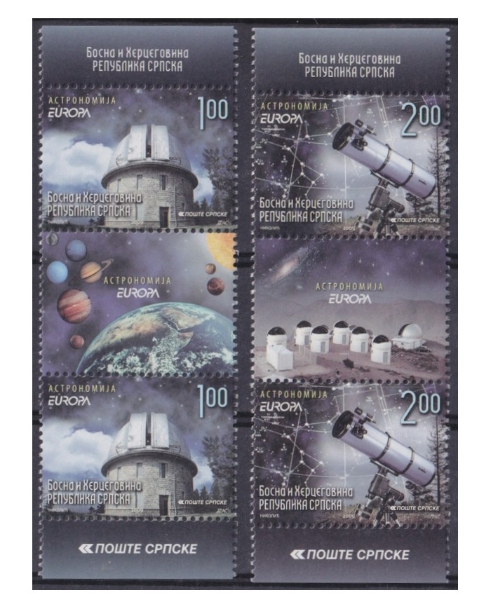 F-EX65765 BOSNIA & HERCEGOVINA MNH 2009 EUROPA CEPT ASTRONOMY SPACE TELESCOPE.