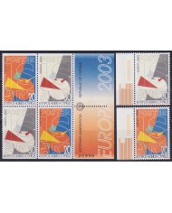 F-EX64780 CYPRUS MNH 2003 EUROPA CEPT ART POSTER BOOKLED.