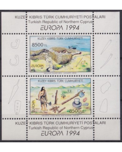 F-EX65652 TURKISH CYPRUS MNH 1987 EUROPA CEPT INVENTIONS & DISCOVERY.